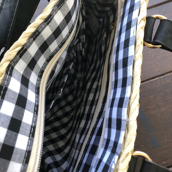 CRAZY FOR THE STRAW AND PLAID BAG - Picture 2 of 5
